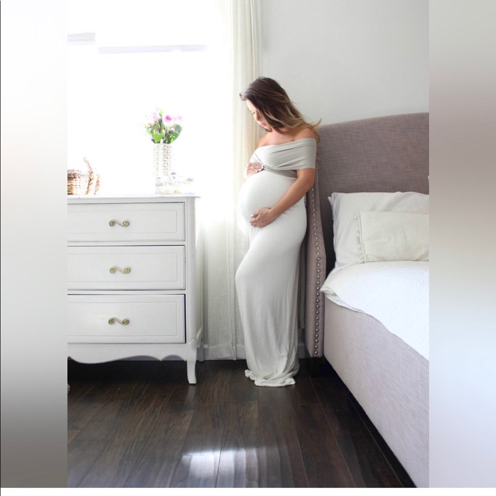 Maternity Infinity Wrap Dress